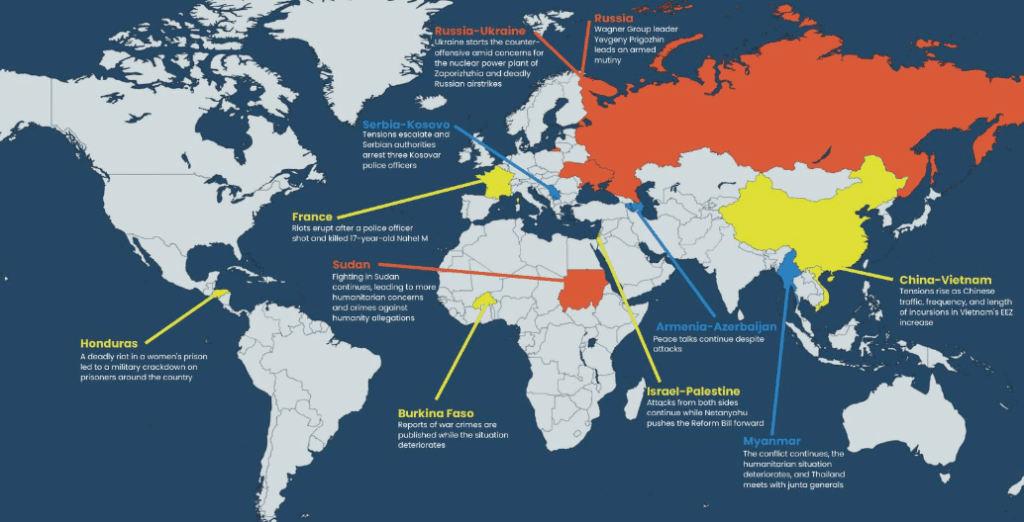 La guerra en Gaza, el conflicto más relevante del 2023 que se va (en diálogo con&nbsp;TN)