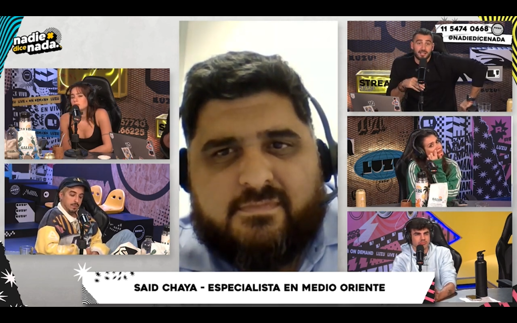 La crisis en Medio Oriente vista desde «Nadie dice nada»&nbsp;(LuzuTV)